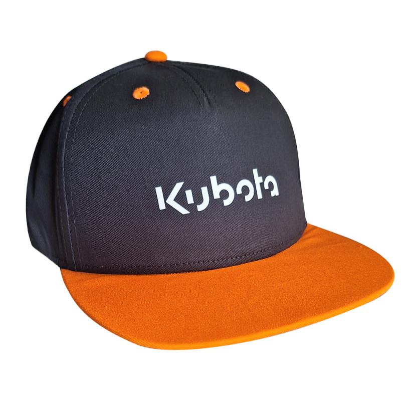 KUBOTA Snapback-Cap schwarz/orange
