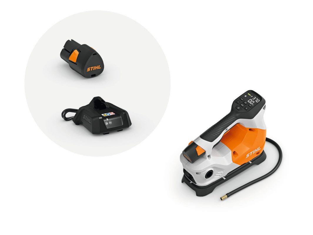 STIHL Akku-Kompressor KOA20 im Set mit Akku AS2 und Ladegerät