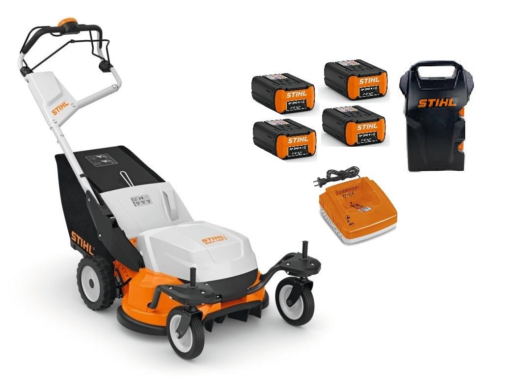 Stihl Akku-Profimäher RMA765V im Set mit 4xAP300 uns AL500