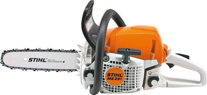 STIHL Benzin Motorsäge MS231