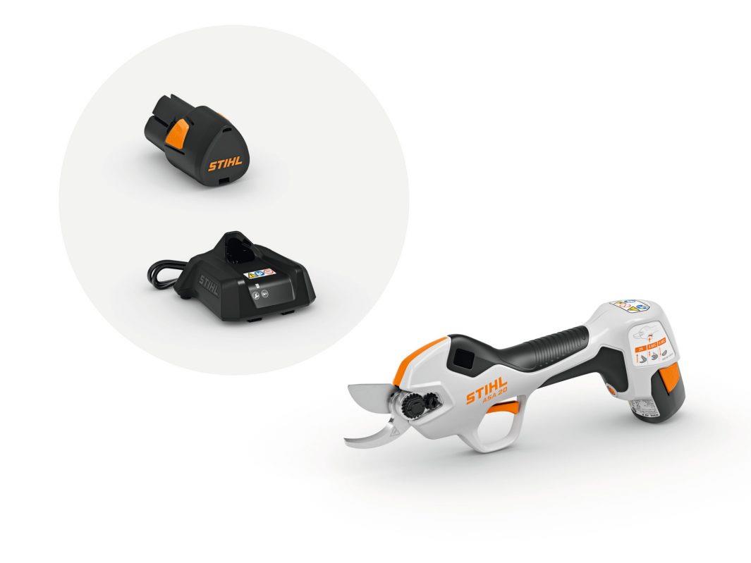 Stihl Akkuschere ASA20 im Set
