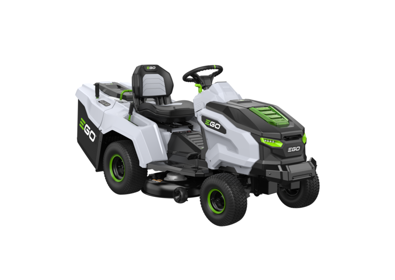 EGO AKKU-Aufsitzrasenmäher TR3801E-B mit Fangkorb