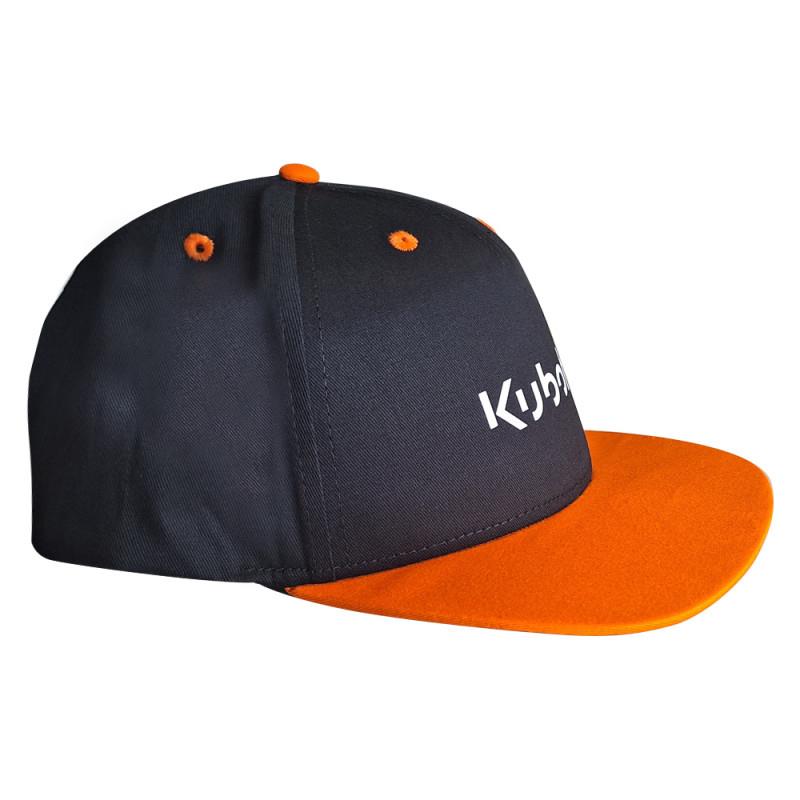 KUBOTA Snapback-Cap schwarz/orange